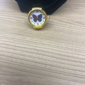 Stainless steel Gold Butterfly Women's Watch